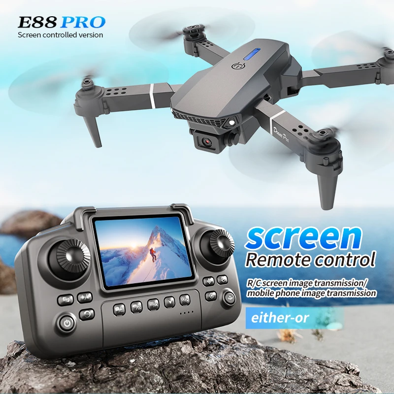 Drone Aerial Photography - Professionele E88 PRO Drone met scherm,