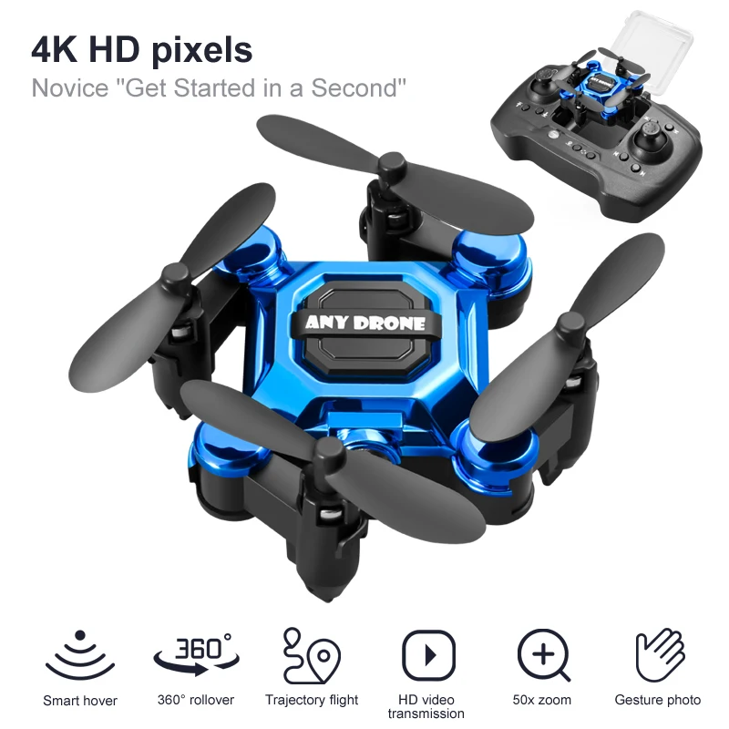 Drone Video Production - 4K Camera HD RC Drone Vouw