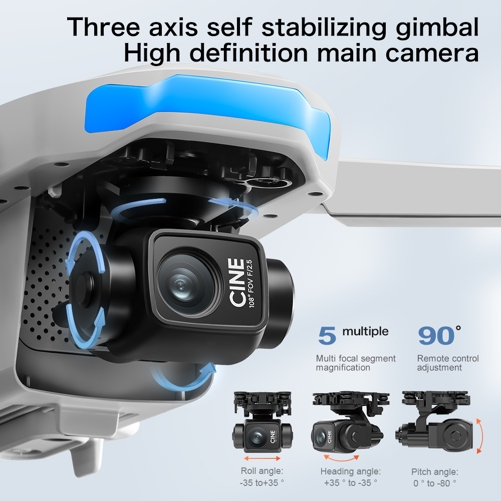S-X1 MAX GPS-drone met 3-assig - Drone Multispectral recensie en prijs