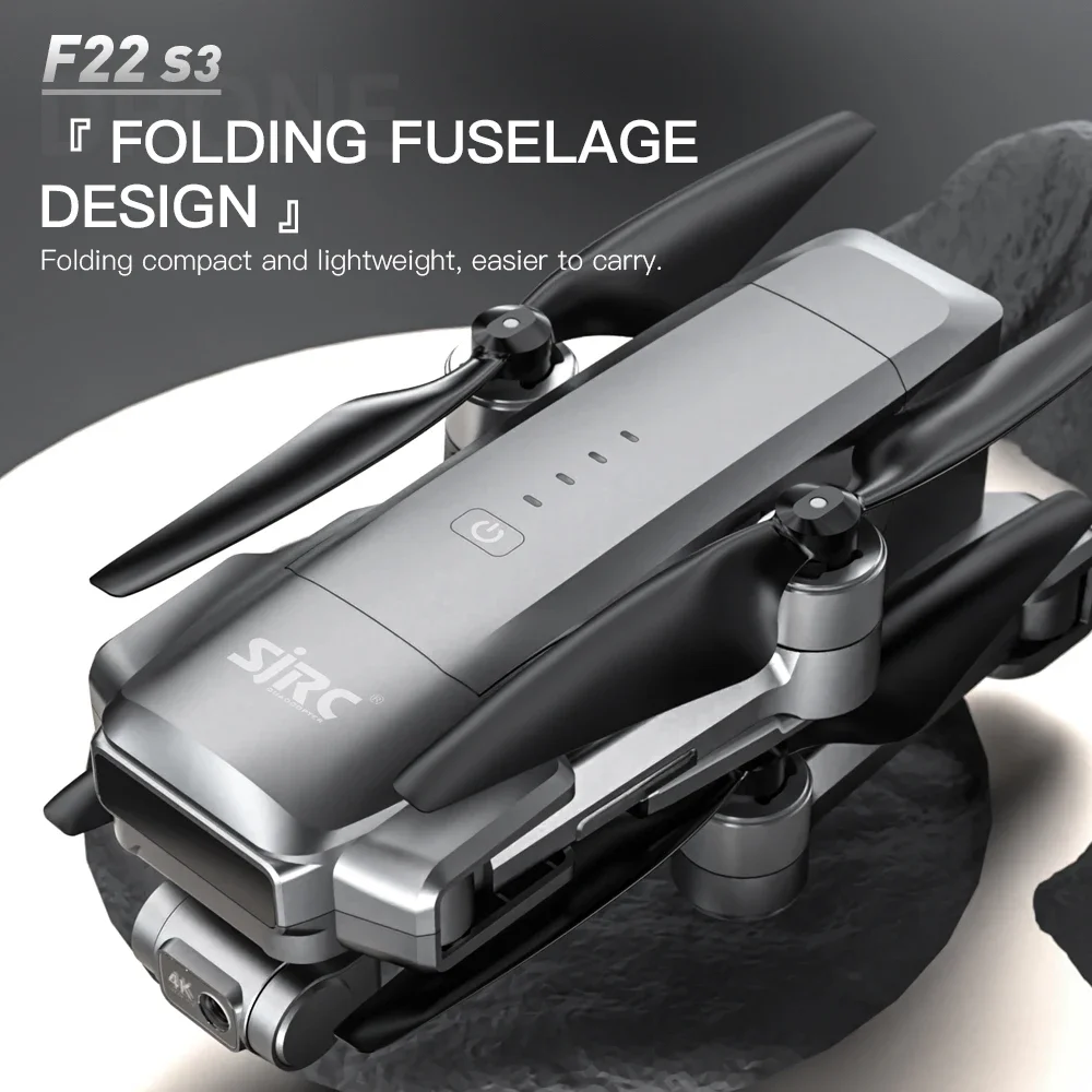 SJRC F22 S3 pro Opvouwbare RC  - Drone Multispectral recensie en prijs
