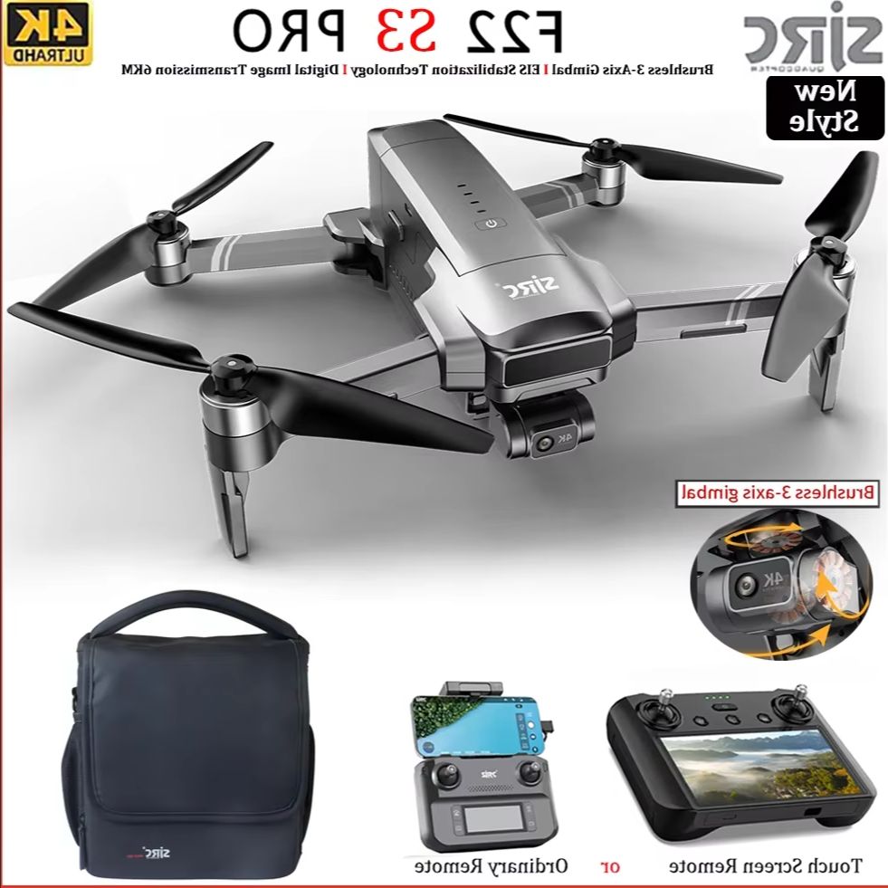 SJRC F22 S3 pro Opvouwbare RC  - Drone Multispectral recensie en prijs
