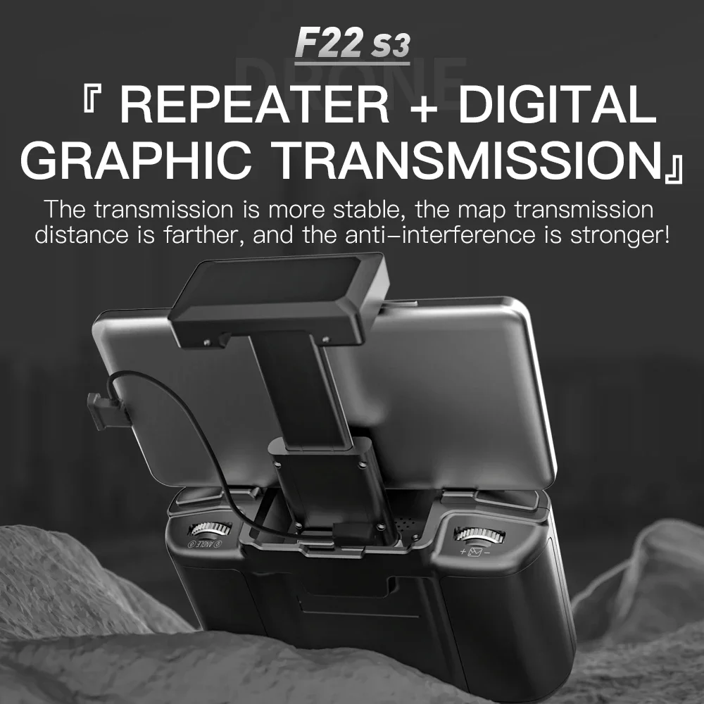 SJRC F22 S3 pro Opvouwbare RC  - Drone Multispectral recensie en prijs