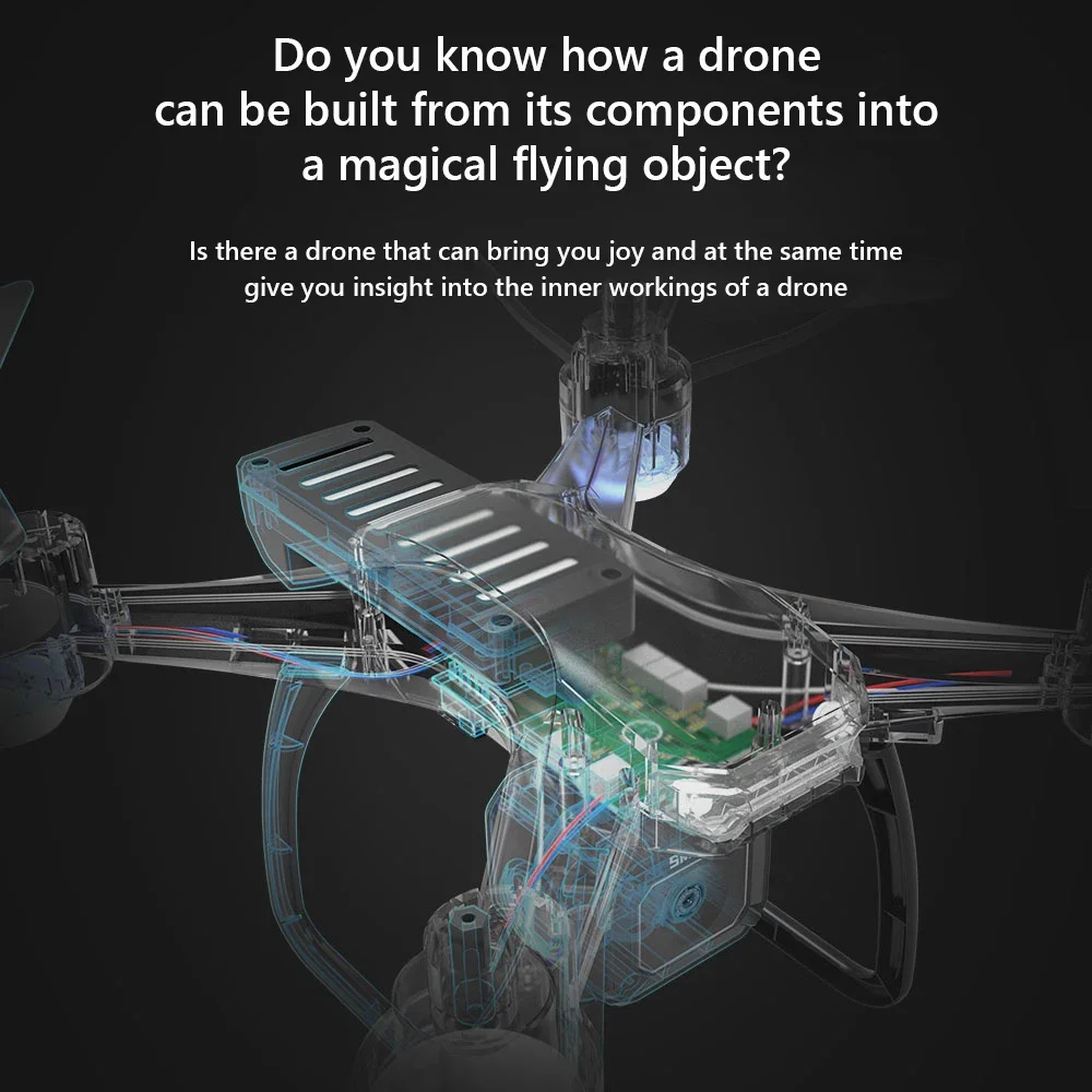 JJRC H108 DIY-onderwijsassembl - Drone Video Production recensie en prijs